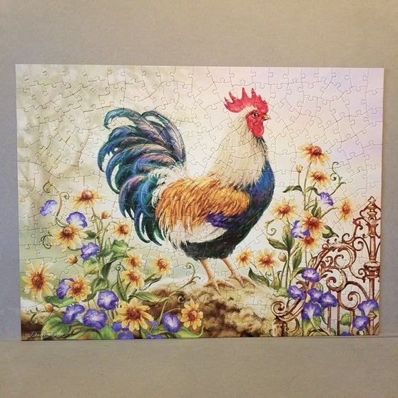 MasterPieces Green Acres Morning Glory 300 pc Jigsaw Puzzle EZ Grip Complete - Picture 4 of 6